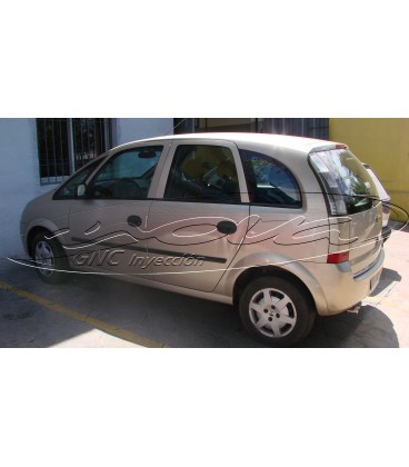 Instalación Equipo para Chevrolet meriva GL 2008 1.8